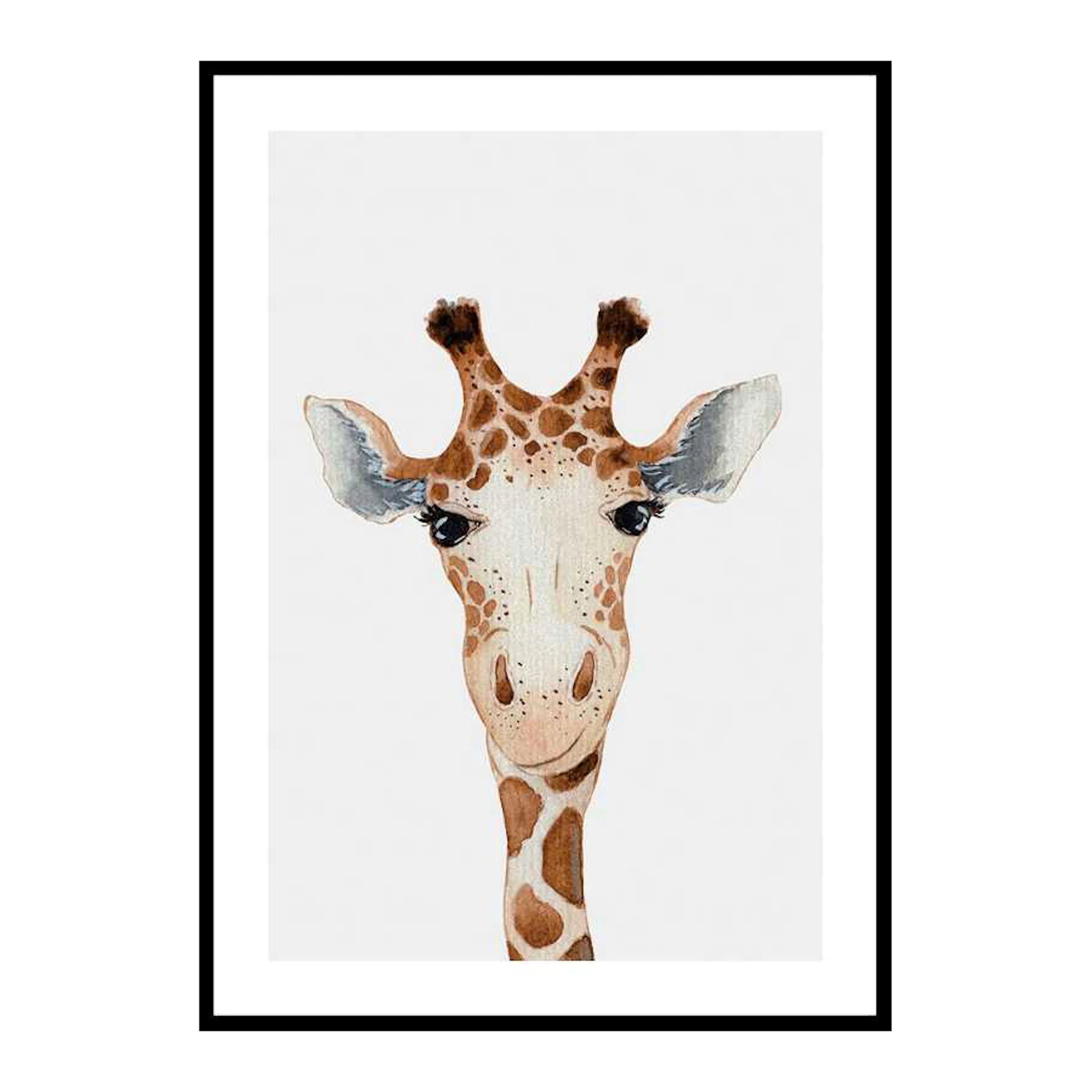 Peekaboo Giraffe 70x100 cm