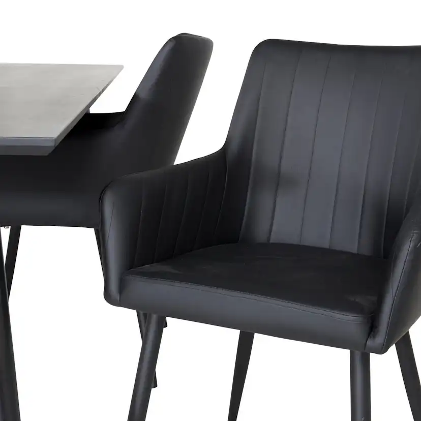 Matgrupp Venture Home Dipp Rektangulär med 4st Comfort Stolar