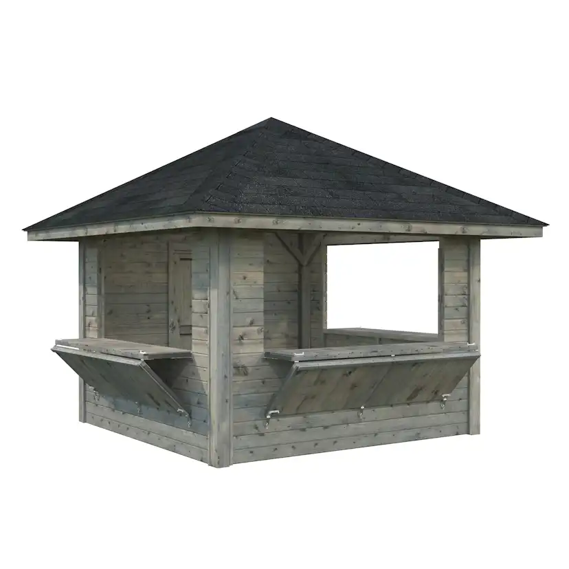 Kiosk Palmako Bianca 8,3 m2 Set 106
