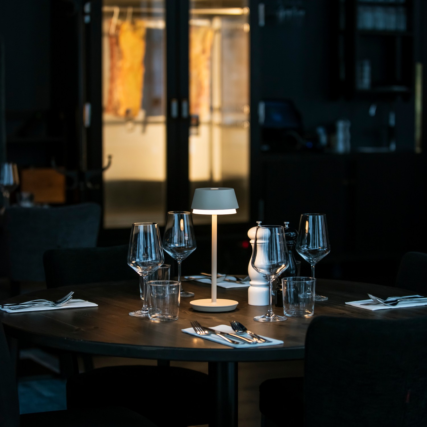 Bordslampa Gnosjö Konstsmide Lyon USB