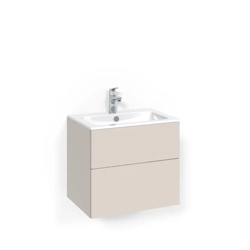 Crown Kommod 60x45 Beige Plain Light 14 Bredd 600 mm, Beige, Utan Handtag