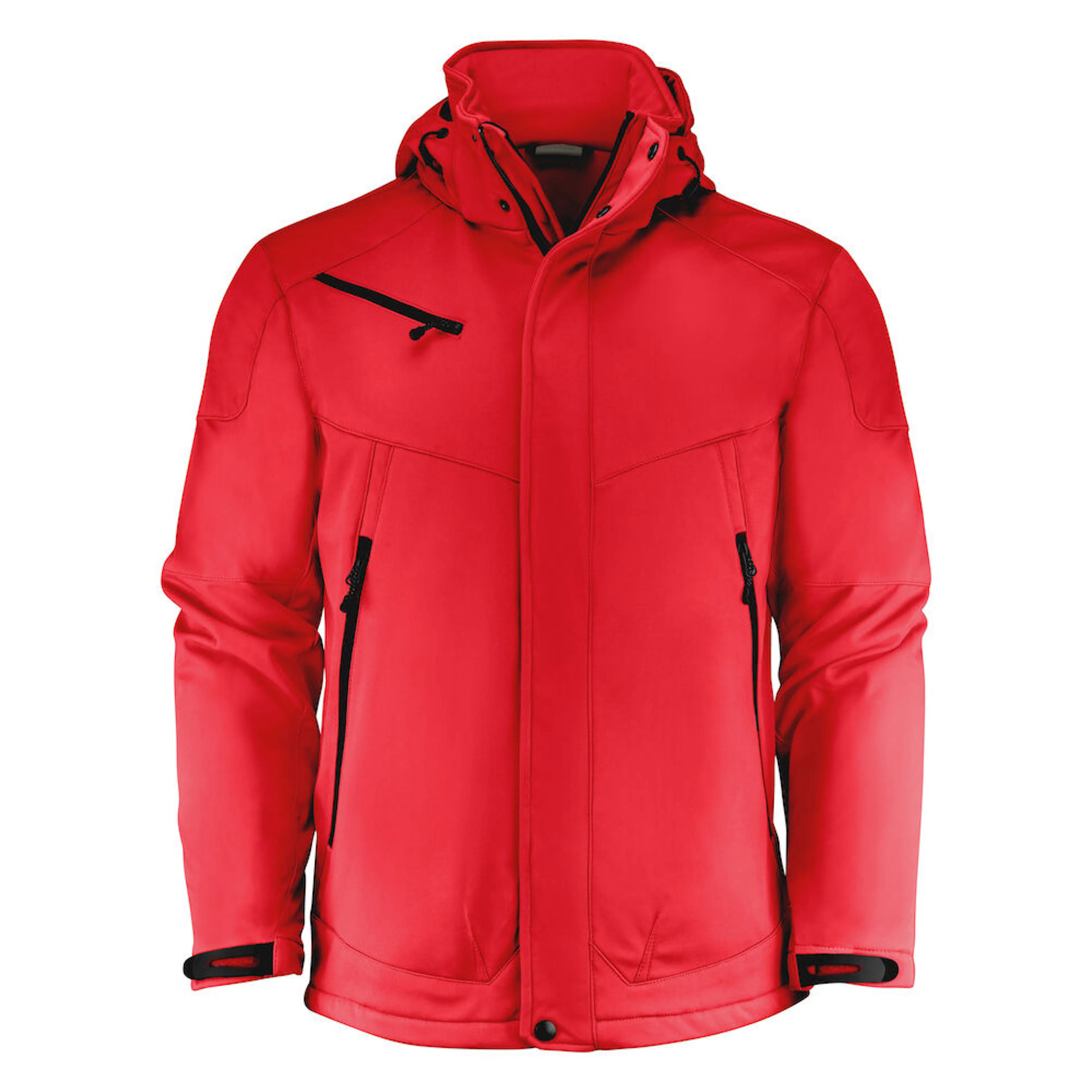 Printer Skeleton Softshell Jacket Red L Storlek: L, Färg: Röd