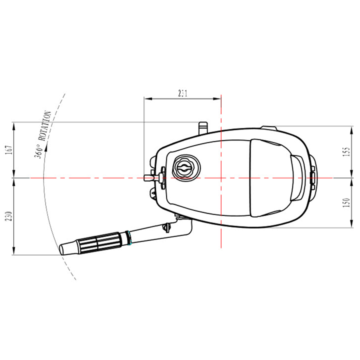 Utombordsmotor Parsun 4-Takts Kort Rigg 6hk