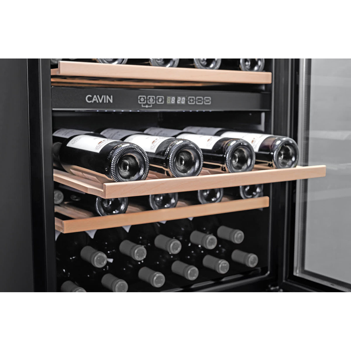 Vinkyl Cavin Arctic Collection 60D Fullglass Black - Elegant Svart