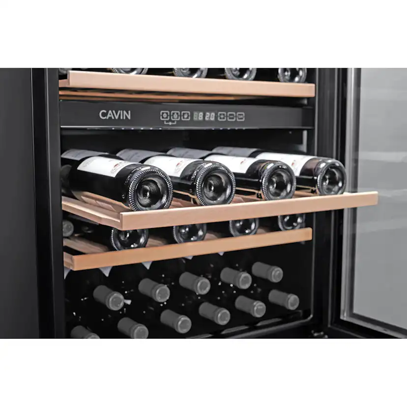 Vinkyl Cavin Arctic Collection 60D Fullglass Black - Elegant Svart