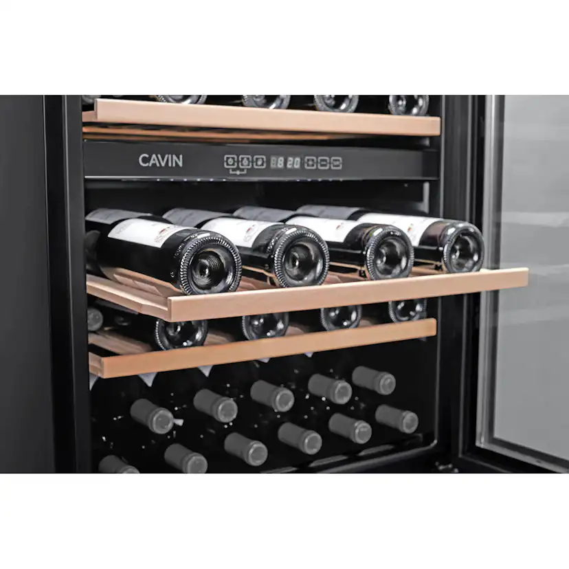 Vinkyl Cavin Arctic Collection 60D Fullglass Black - Elegant Svart