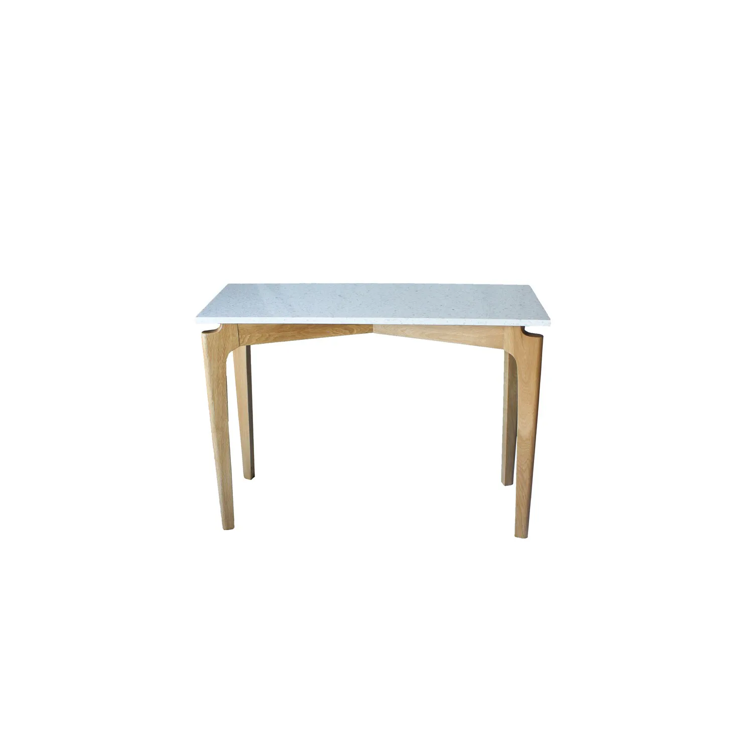 Josefin konsolbord/avlastningsbord - 100x35 / Bianco Terrazz Bianco Terrazzo