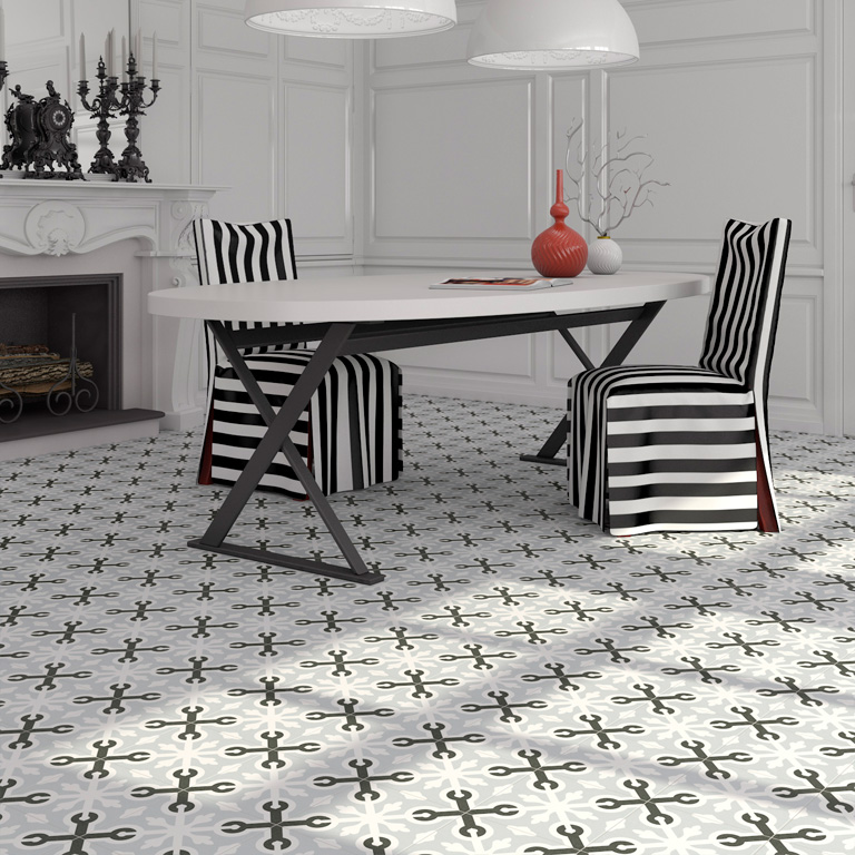 Klinker Vives Llagostera Gris 20x20 cm