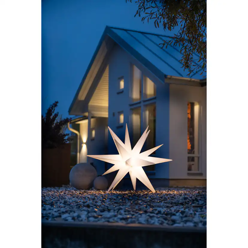 Adventsstjärna Gnosjö Konstsmide 3D Stjärna 100 cm LED Utomhus