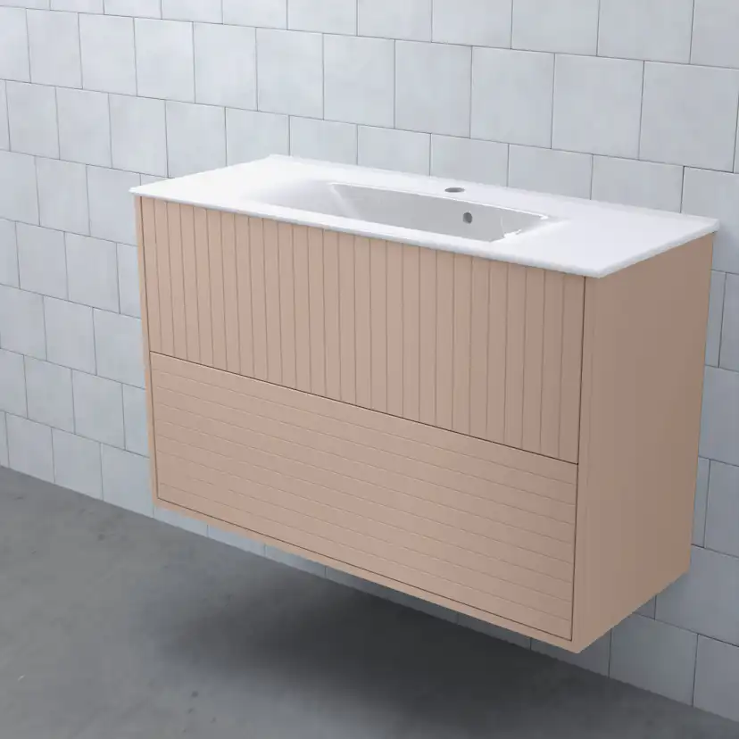 MEJDA Kommod Hög 90-35 Linje Gammalrosa BxHXD: 898x572x365 mm, Linje Gammalrosa