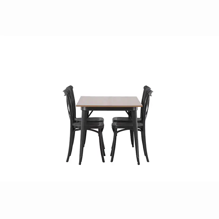 Matgrupp Venture Home Tempe med 4 Crosett Stolar