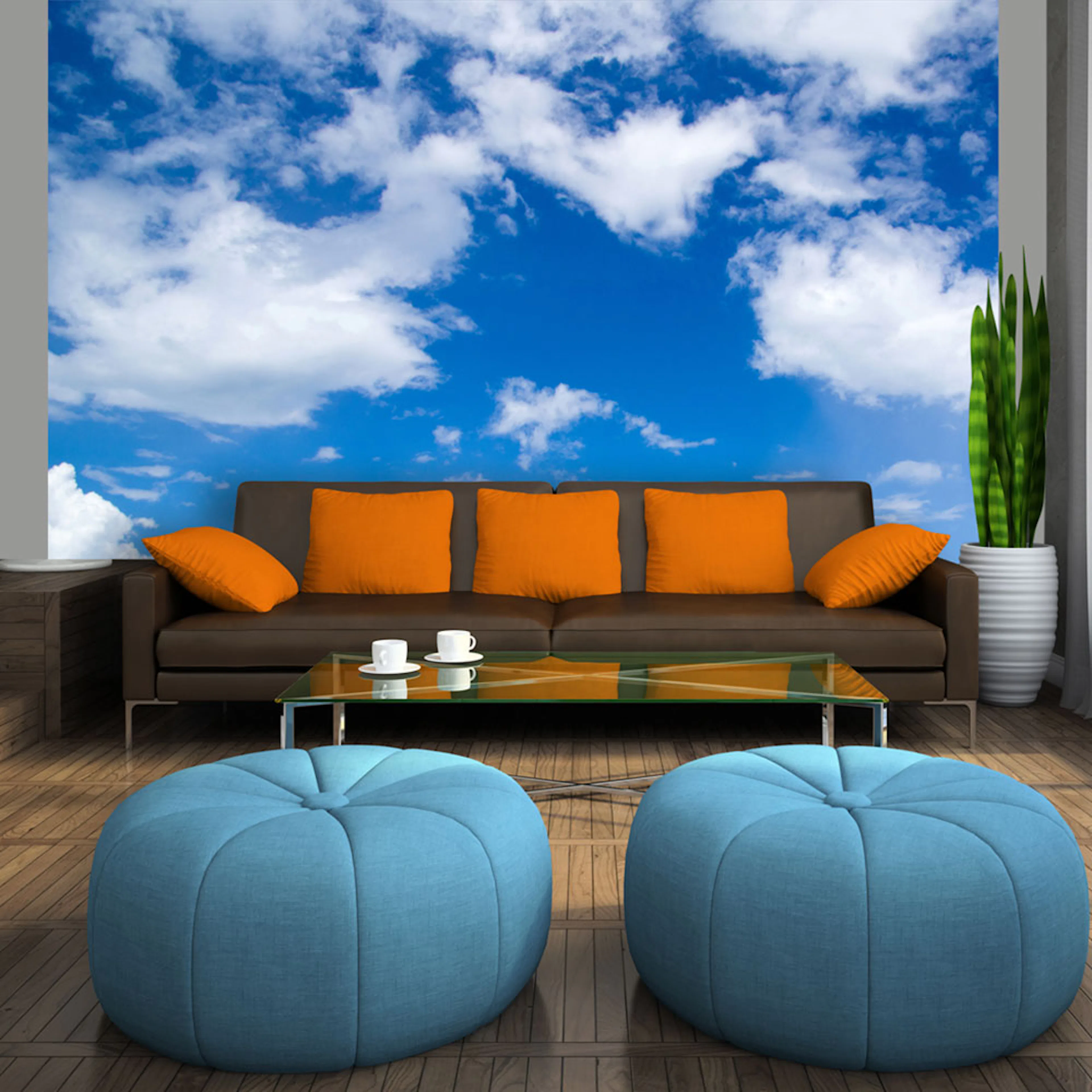 Fototapet Arkiio Under Bar Himmel