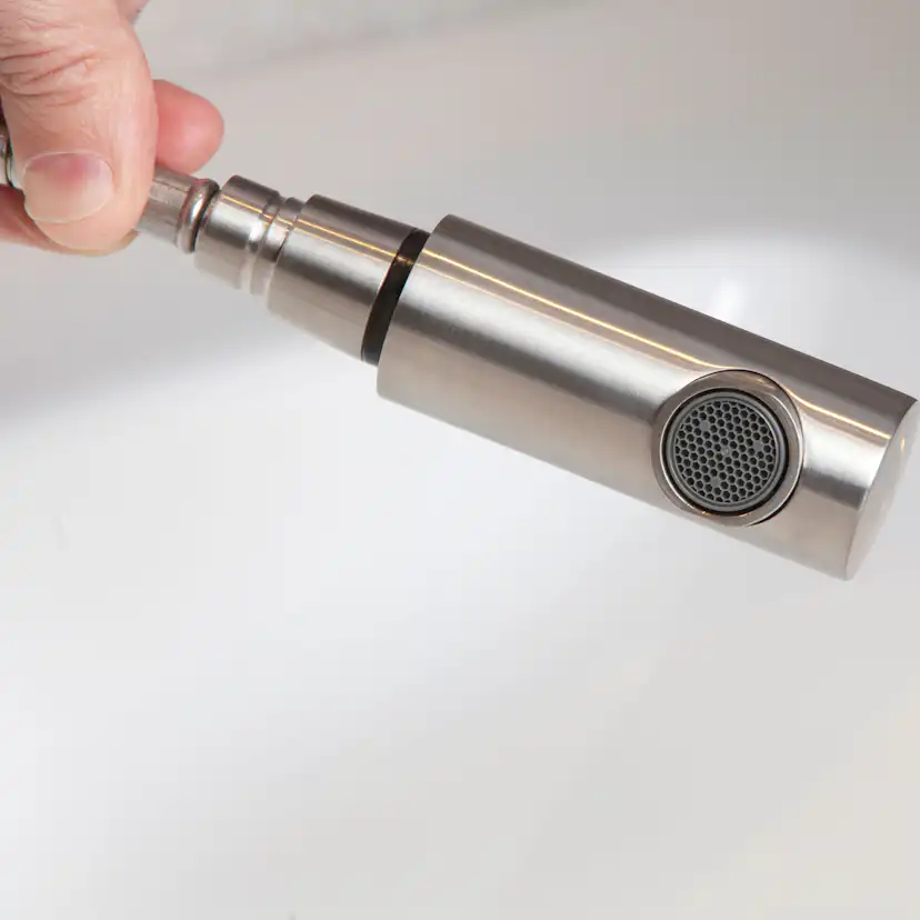 Tvättställsblandare Strand Stainless Sattellit SA-2200 med Utdragbar Pip