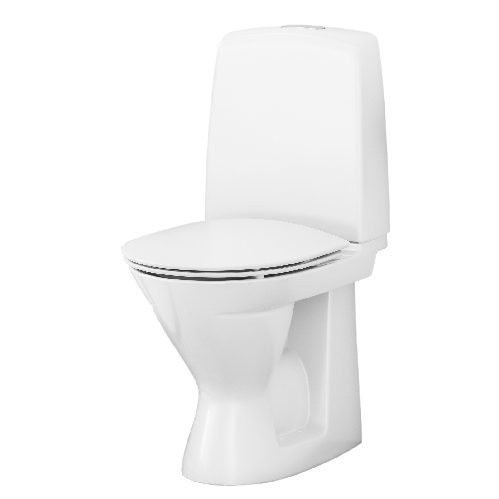 Toalettstol Ifö Spira 6260 Rimfree Hårdsits Vit med Snabbkop Ifö Spira 6260 Rimfree Hårdsits;Snabbkoppling; Fasta beslag och hål för armstöd Dubbelspolning 4/2 l
