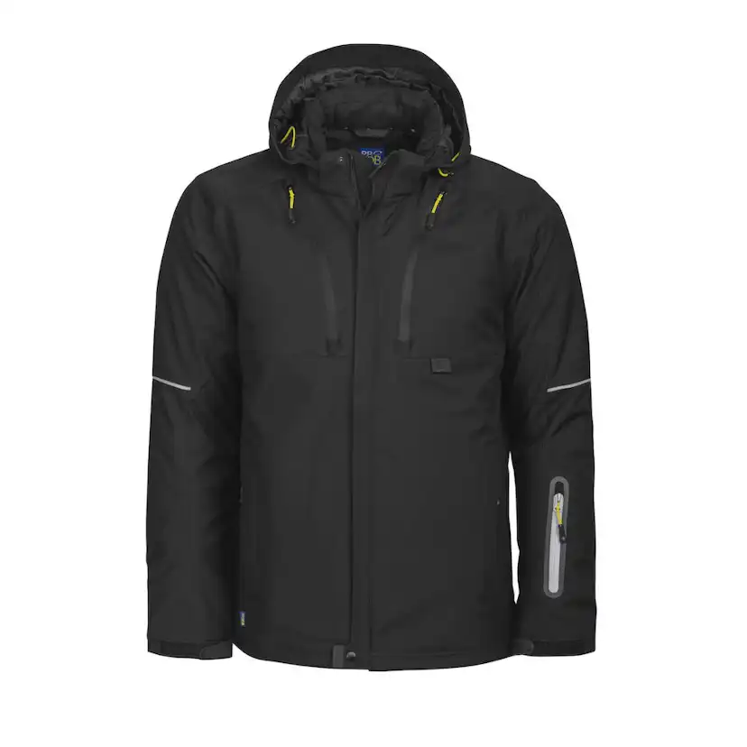 3407 Fodrad jacka Svart 4XL Storlek: 4XL Svart