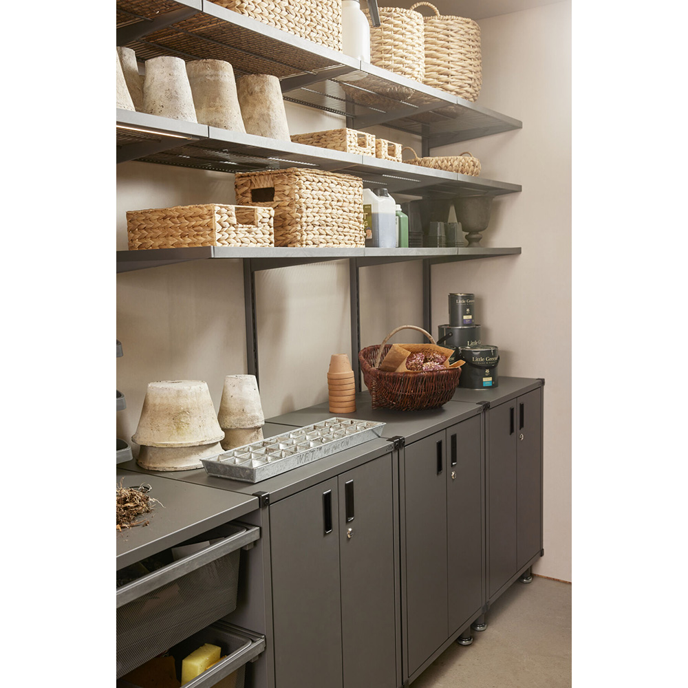 Justerbara Fötter Elfa Garage+ till Skåp 4-pack