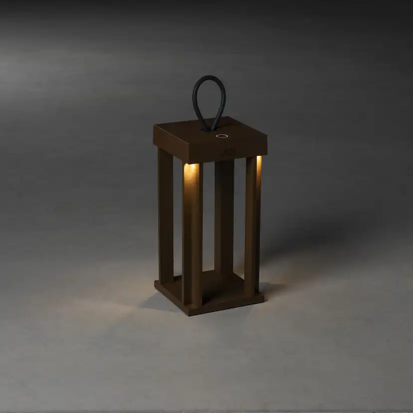 Cannes lanterna rost USB 42cm Rost