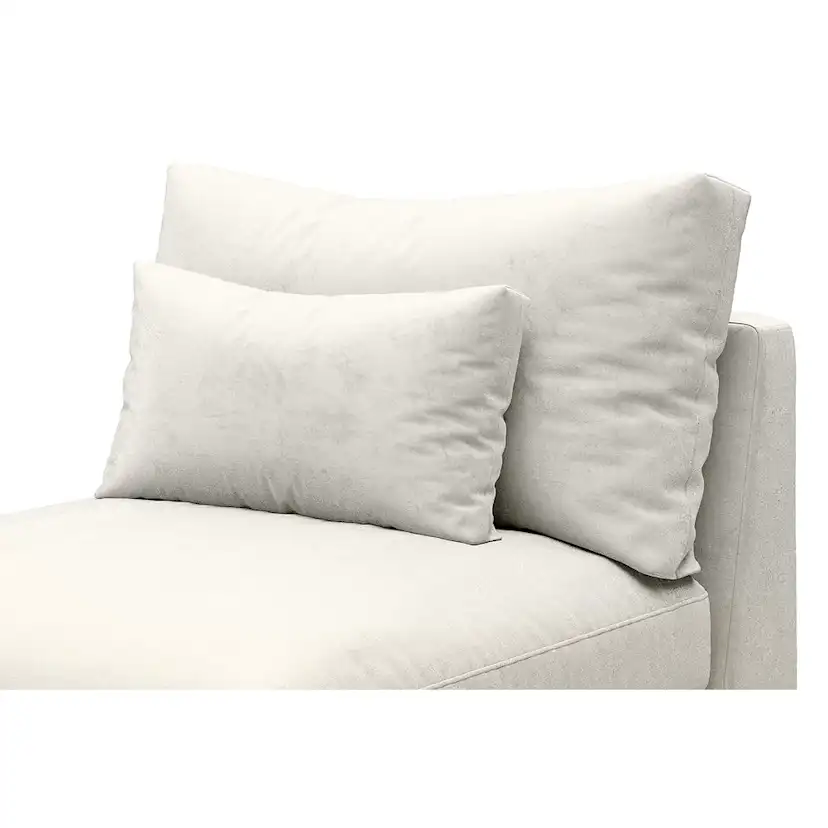 Dubai Mittmodul Sammet Beige/Grå