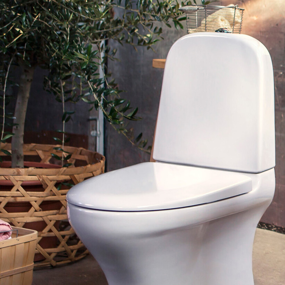 Toalettsits Gustavsberg Estetic 9M10 Mjukstängande Hårdsits