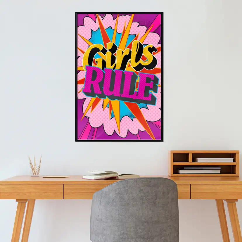 Poster Artgeist Affisch Girls Rule II