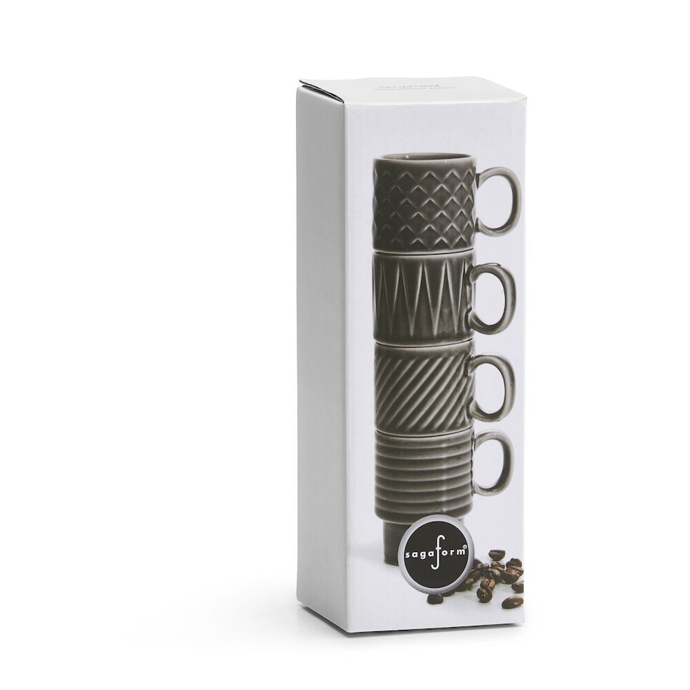 Espressokopp Sagaform Coffee & More 4-Pack
