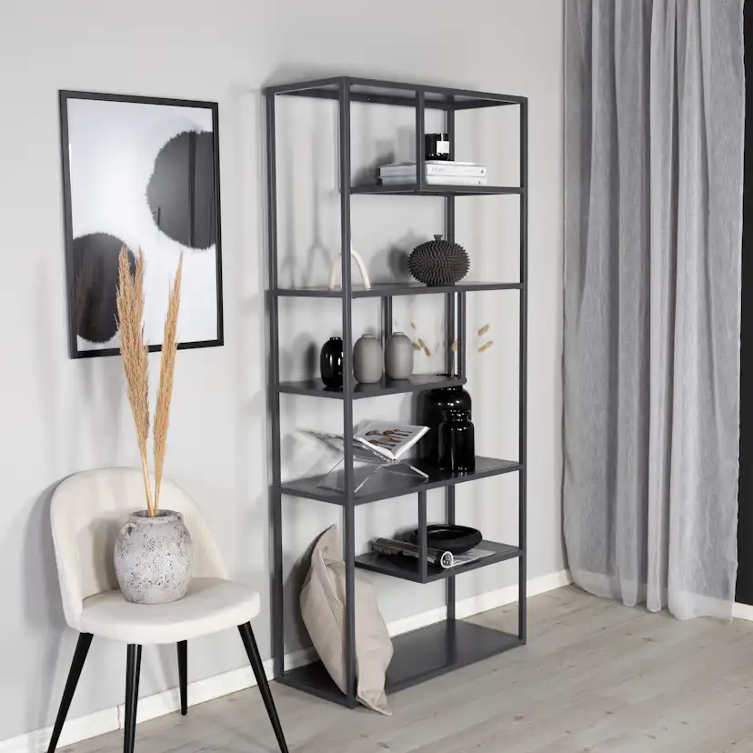 Bokhylla Venture Home Staal