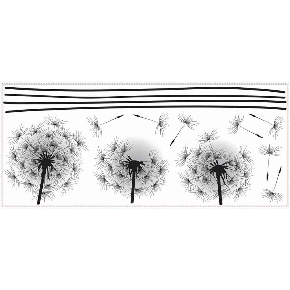 Väggdekor RoomMates Whimsical Dandelion