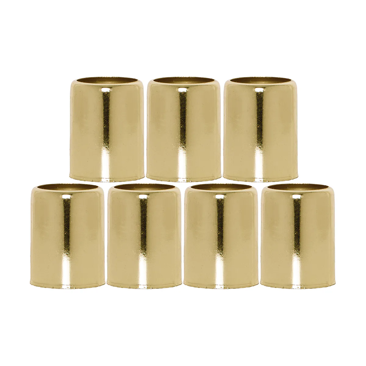 Ljusmanschett7p Accessorize Brass Brass