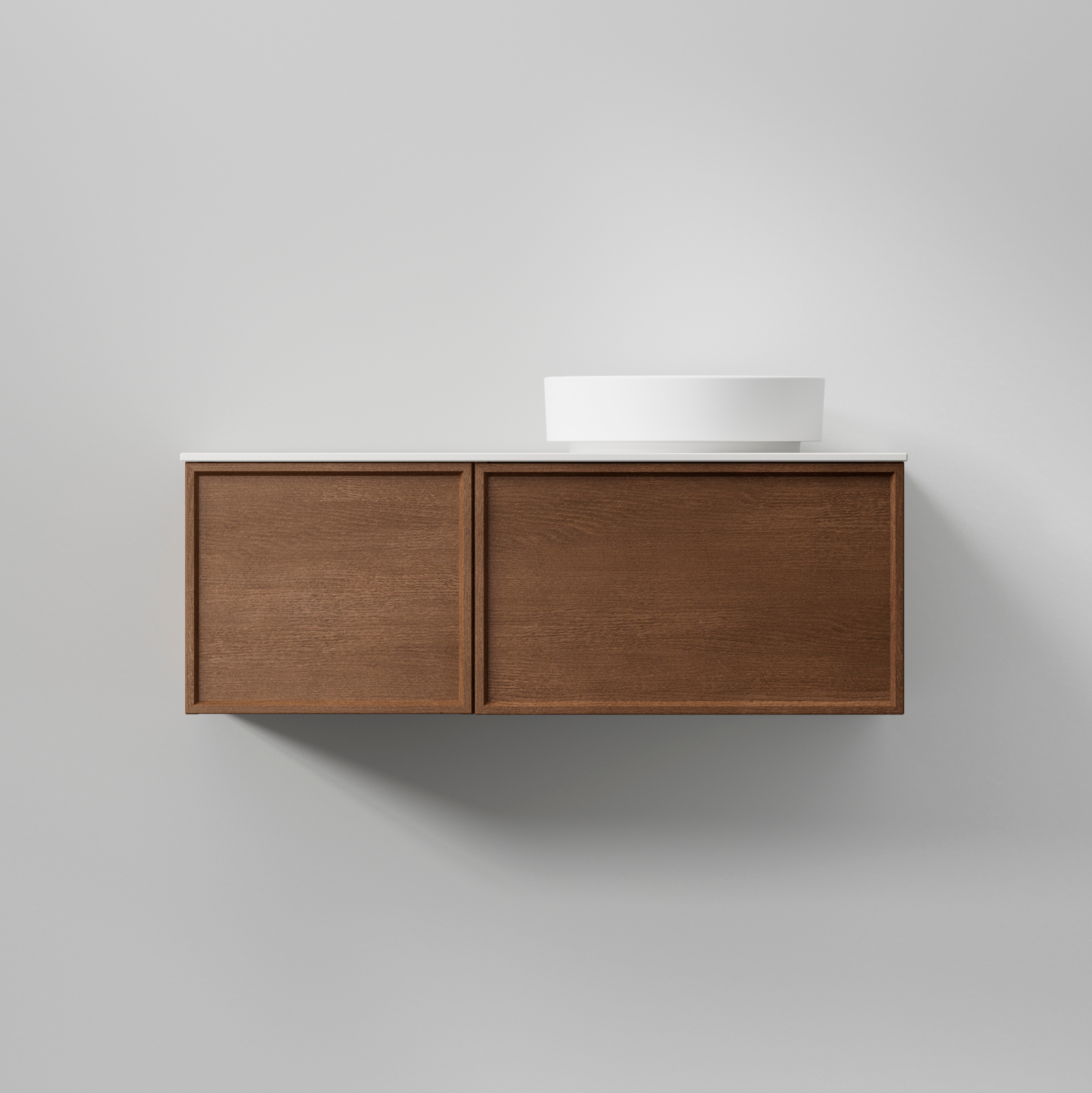 AIR Wood 100 A,Dark Oak,Helfront 2 lådor(H),Lucka(V),996 Dark Oak, Helfront med 2 lådor (H), Lucka (V)