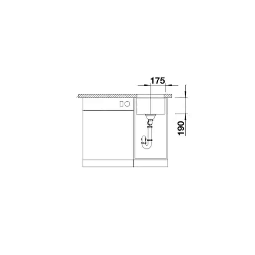 Diskho Blanco Subline 320 Silgranit Infino