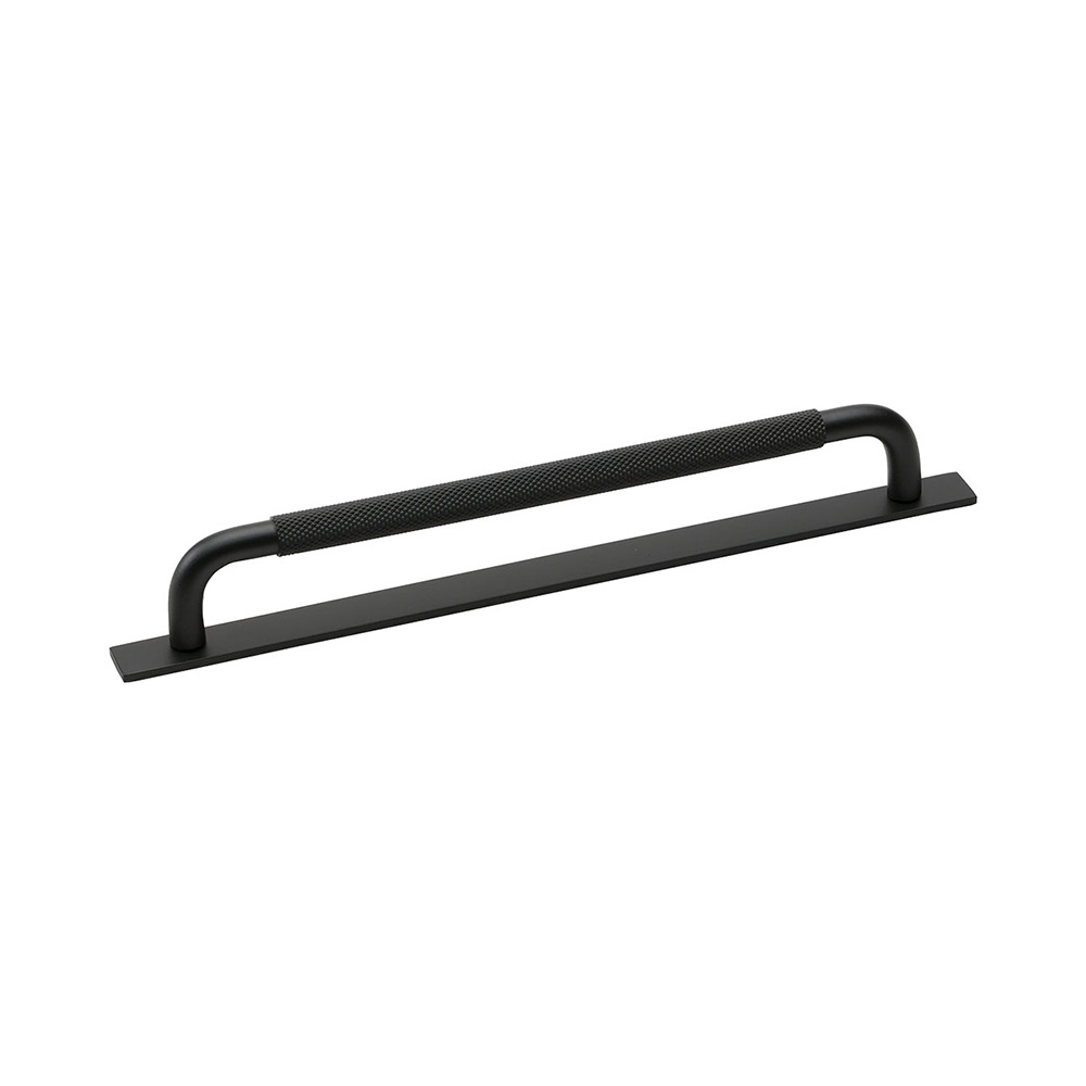 Handtag Helix/bricka-224 matt svart Matt Svart, Längd: 266 mm