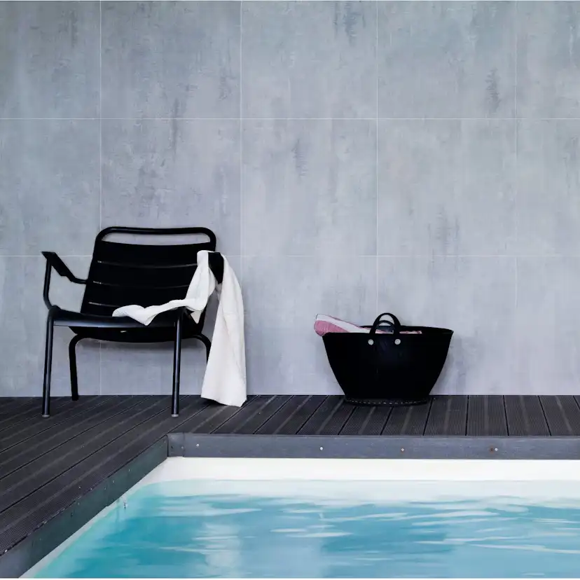 Våtrumsskiva BerryAlloc Cement Satin Finish 60x60