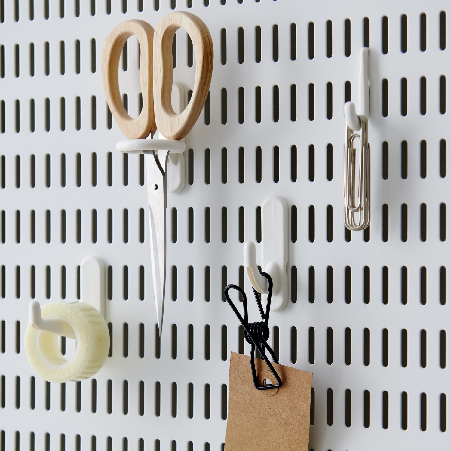 Rundad Krok Elfa Utility till Förvaringstavla