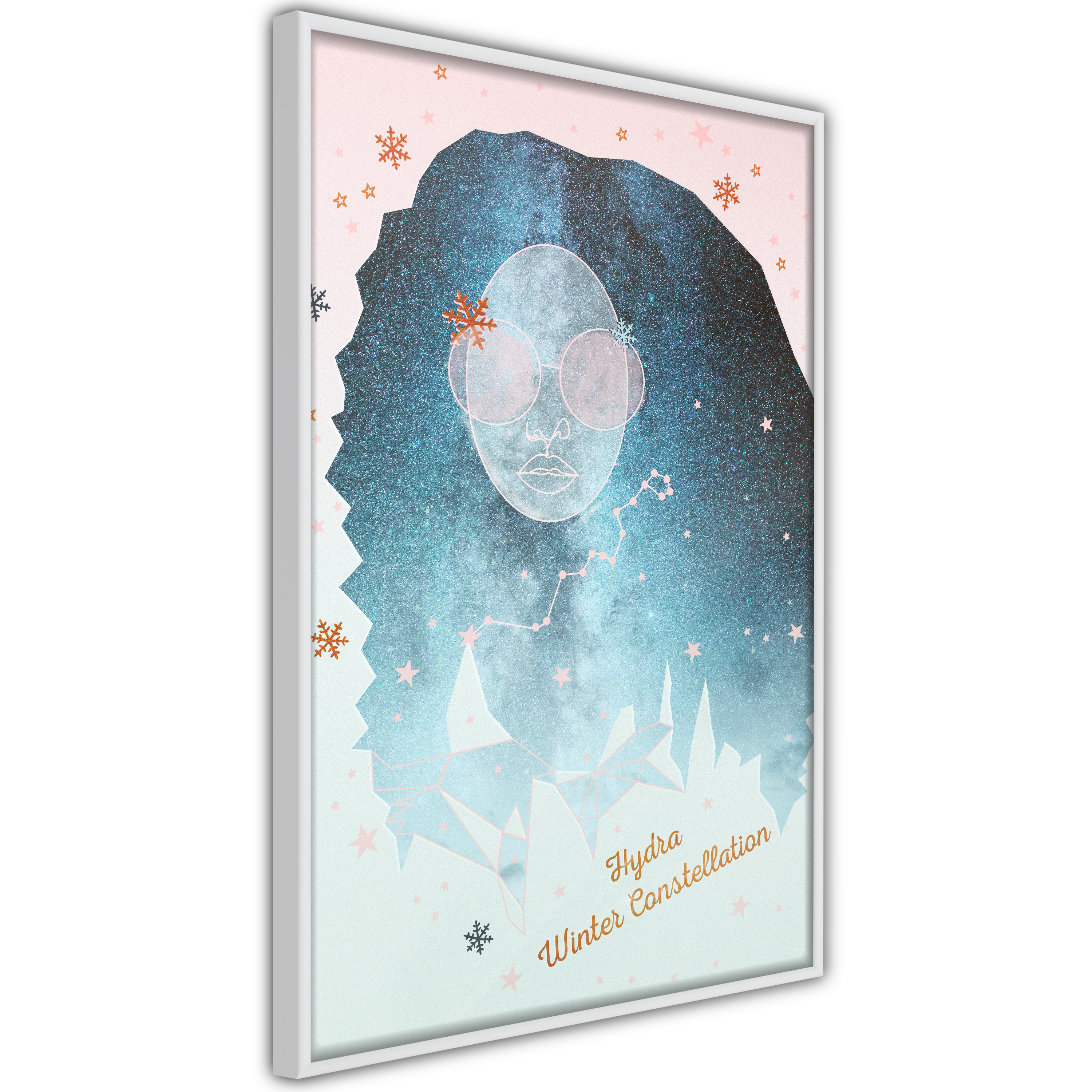 Poster Artgeist Affisch Hydra Winter Constellation