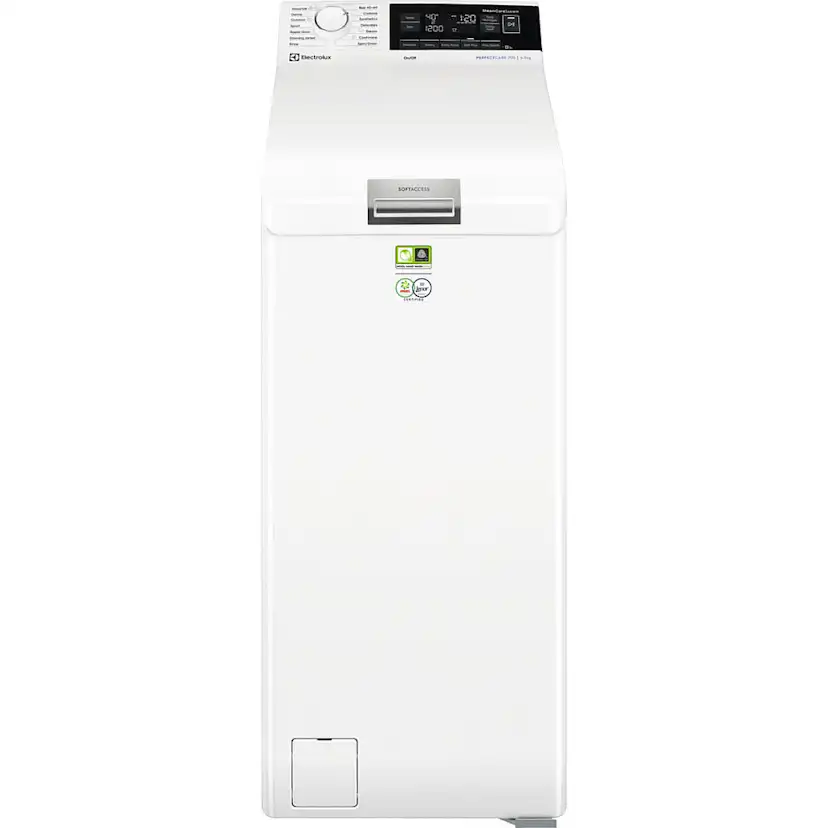 Toppmatad Tvättmaskin Electrolux EW7T673L1L Kompakt med SteamCare och SensiCare