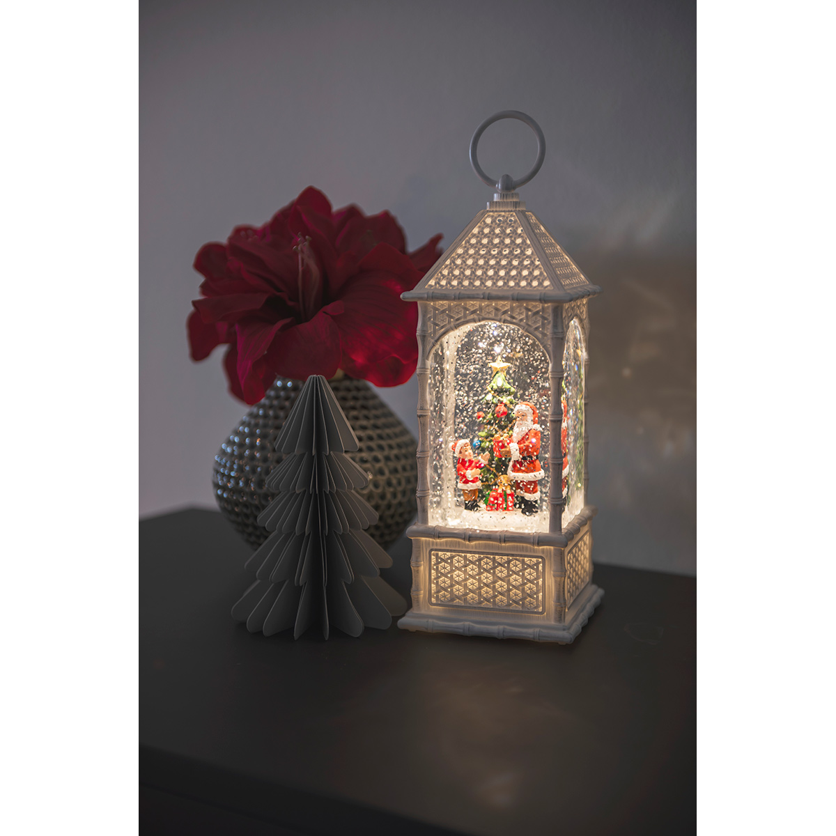 Dekorationsbelysning Gnosjö Konstsmide Lykta Tomte