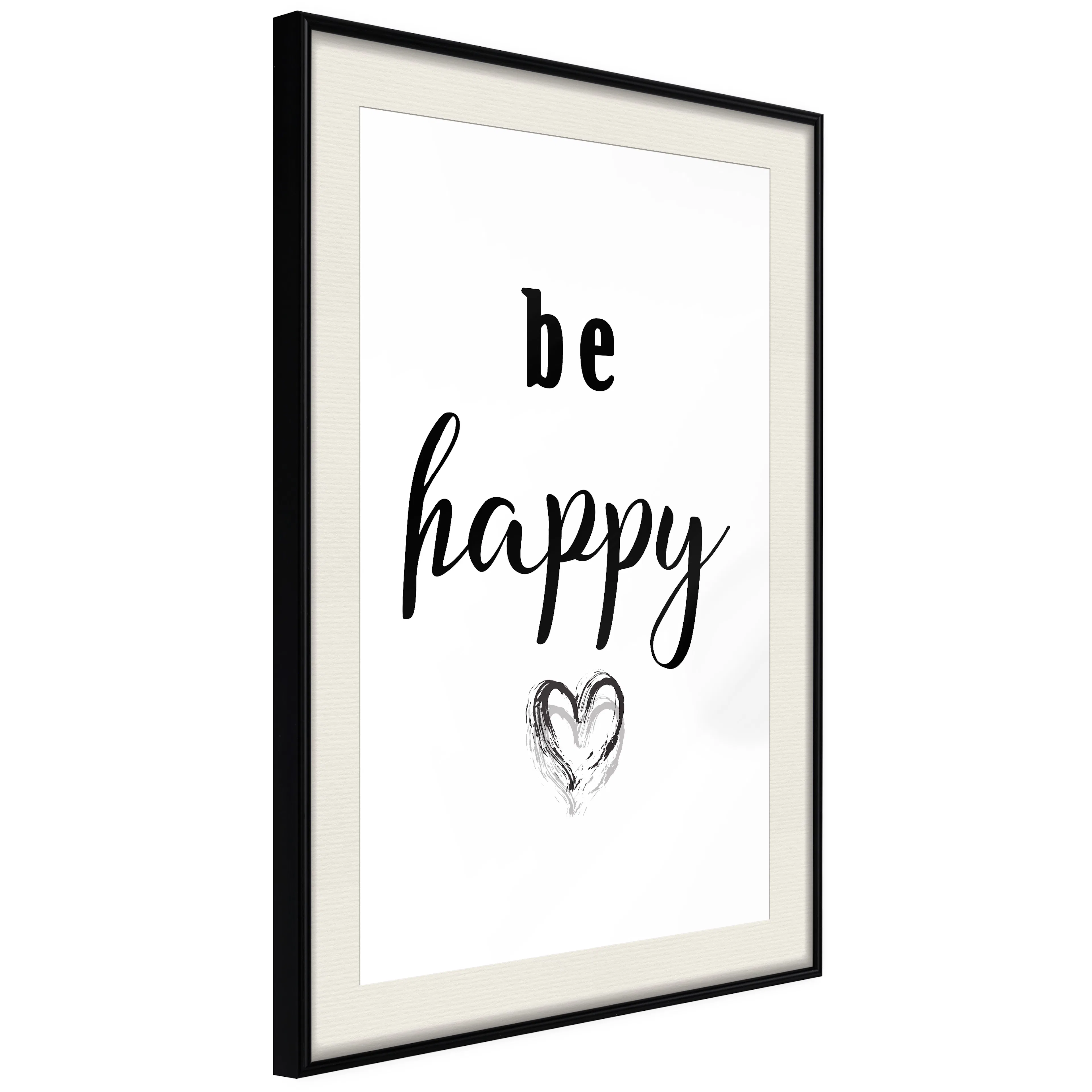 Poster Artgeist Affisch Be Happy