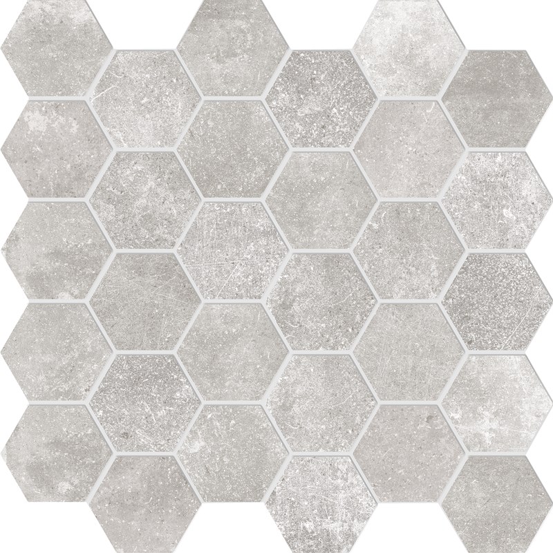Klinker Konradssons Panarea Grey Grå Hexagon