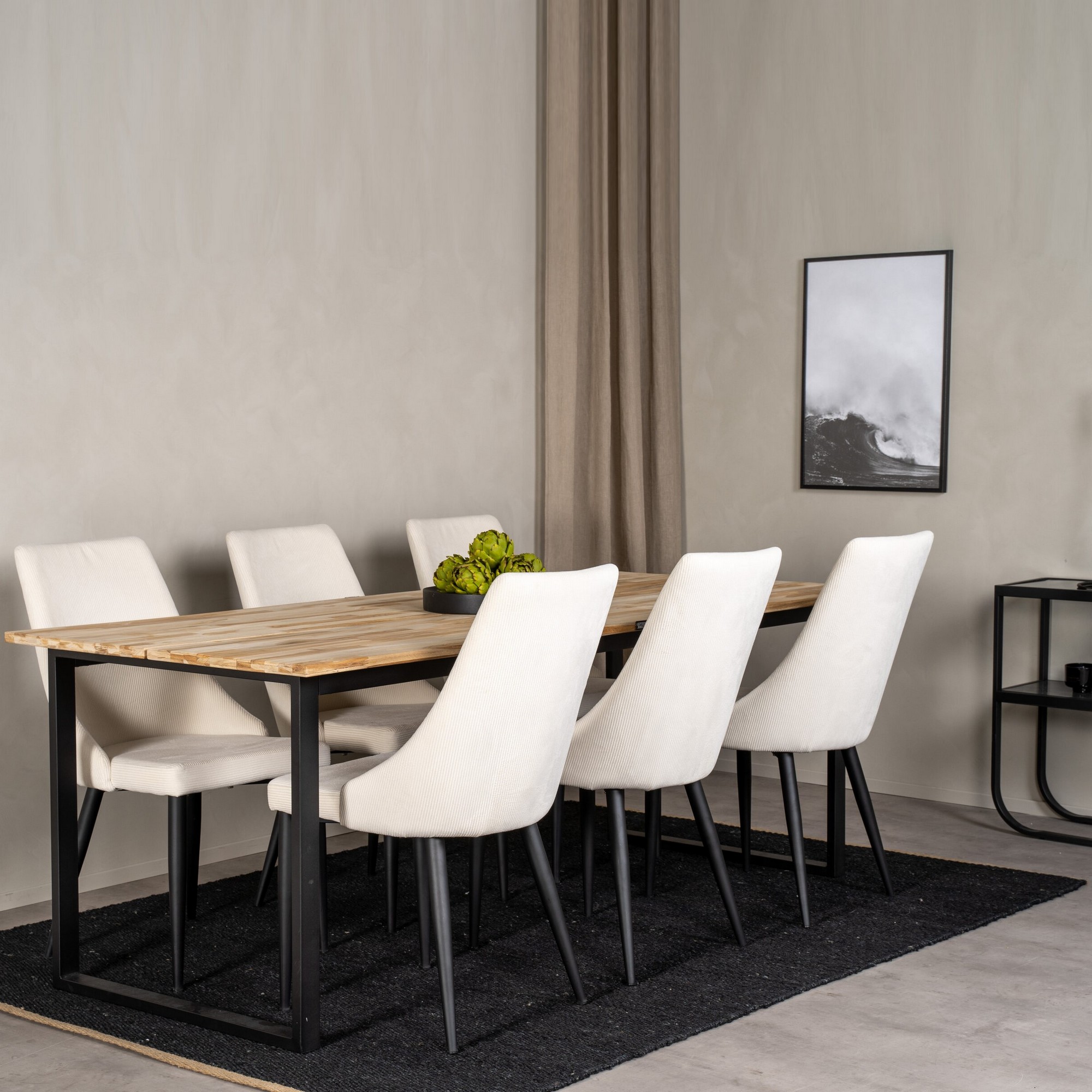 Matgrupp Venture Home Cirebon med 6st Leone Stolar