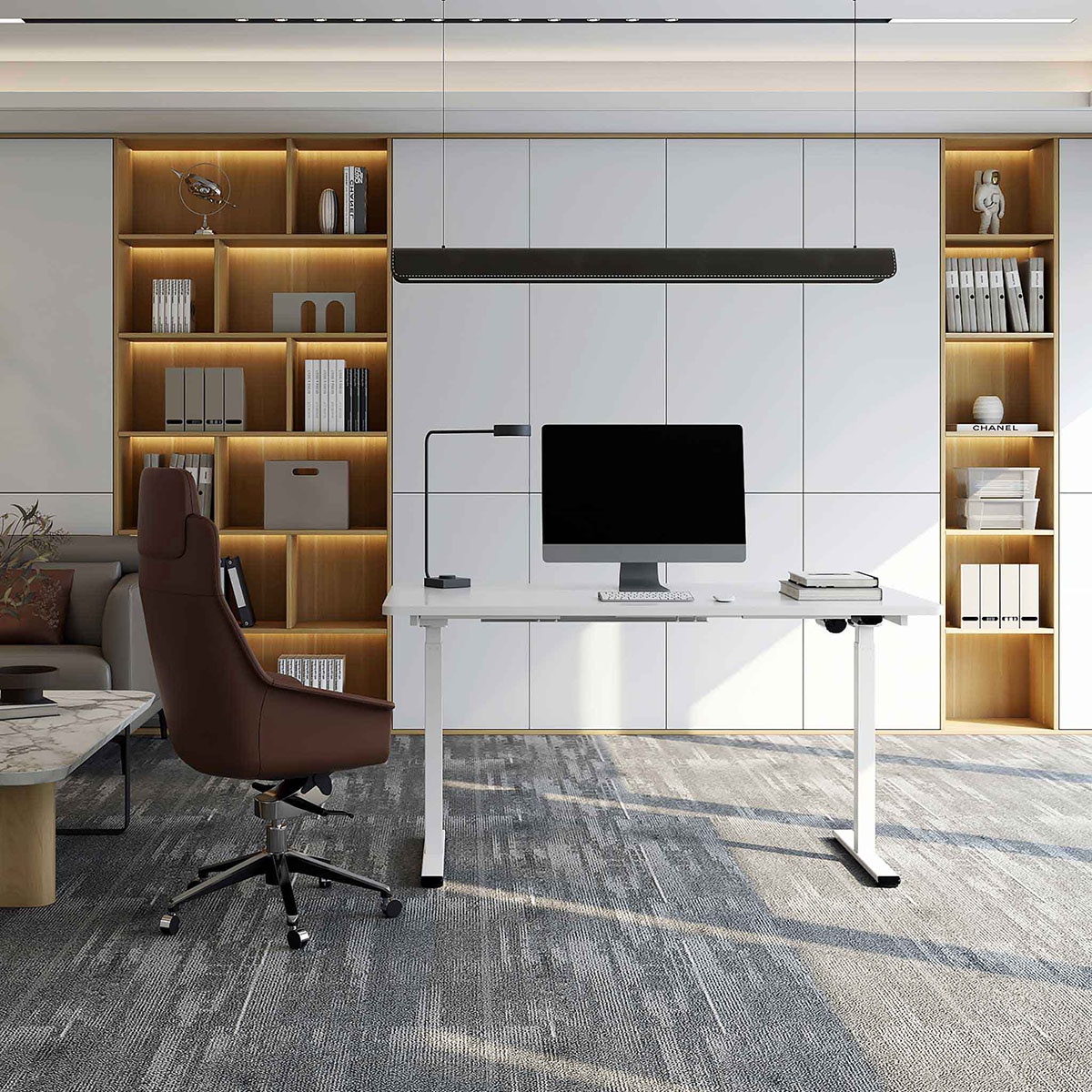 Skrivbord Lykke M100 140x70 cm Höj- och sänkbart