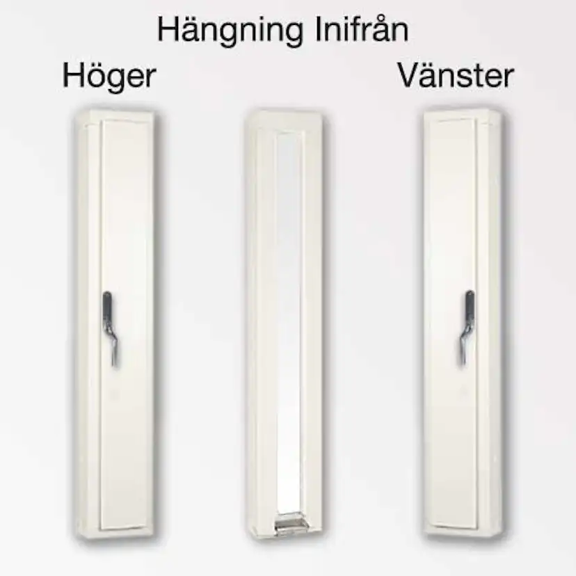 Tillbehör Outline 3-glas Vädringslucka Aluminium