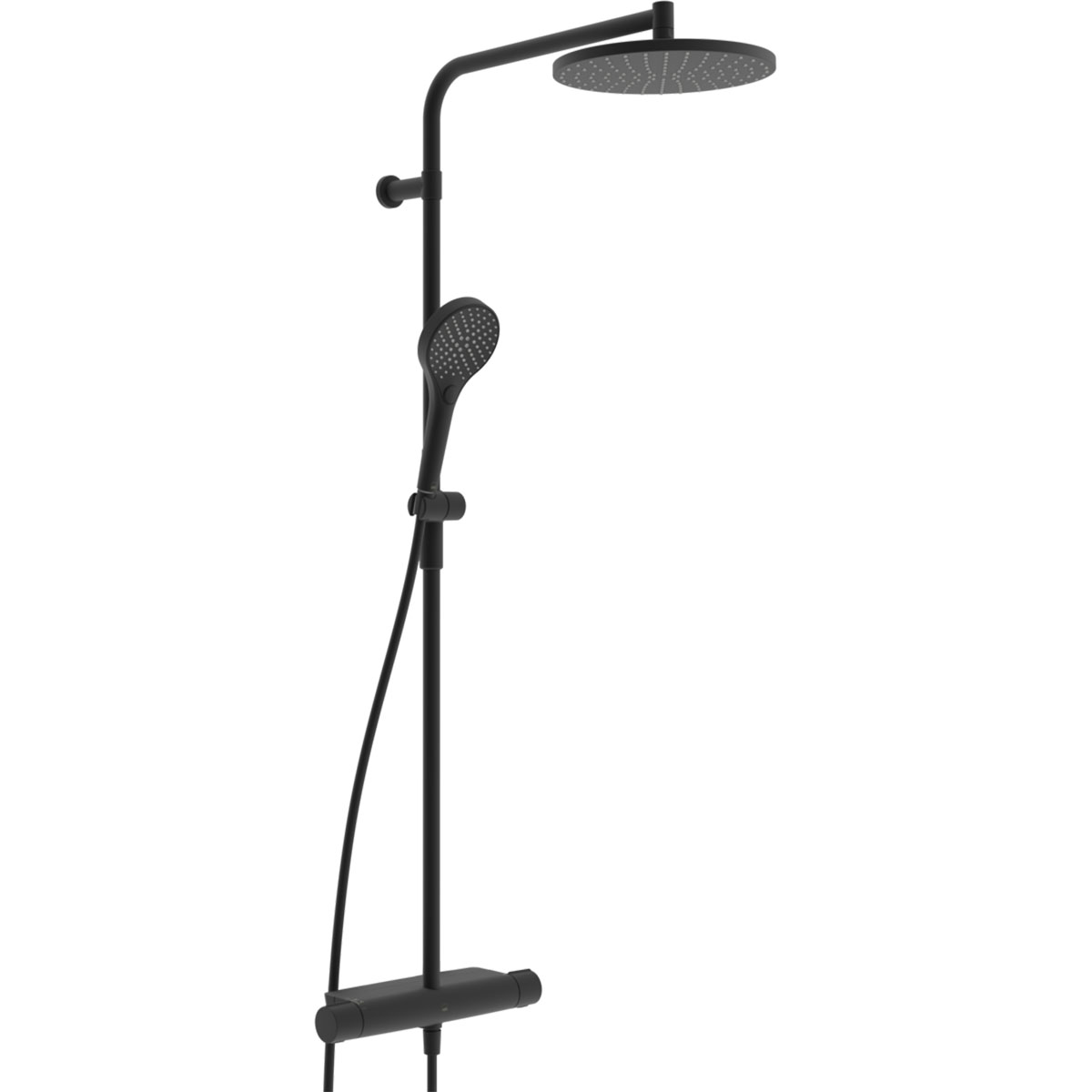 Oras Optima Style Duschsystem 7156N-33 160 CC, Svart