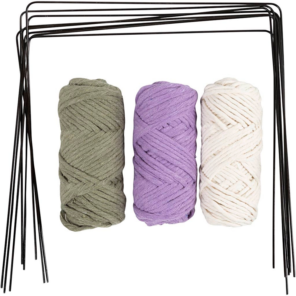 DIY-kit Creativ Company Makramé Glasdekoration