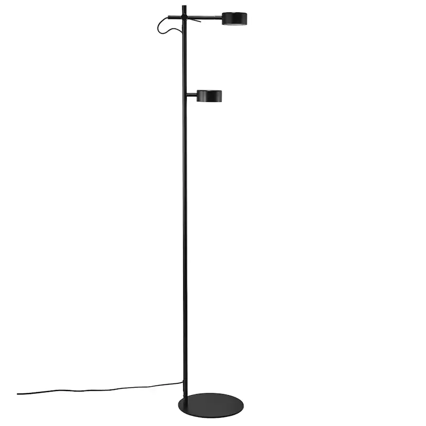 Golvlampa Nordlux Clyde Svart