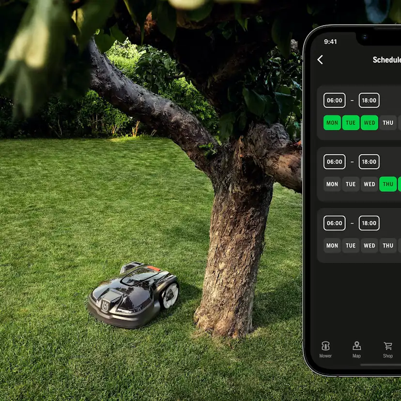 Robotgräsklippare Husqvarna Automower® 320 Nera Med Robothus