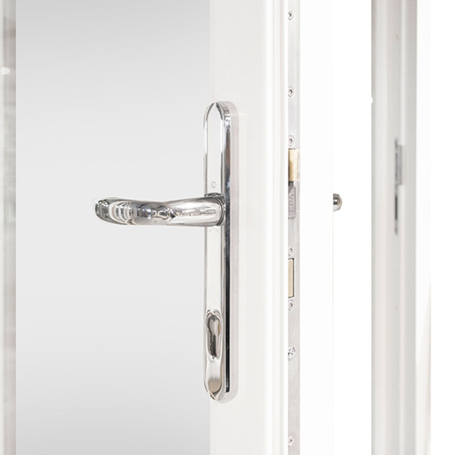 Vikdörr Vilenta Åre Trä/Aluminium 6-Delat