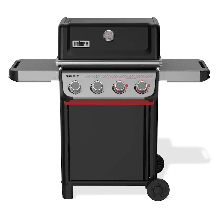 Gasolgrill Weber Spirit E-425 med Porslinsemaljerat Gjutjärnsgaller 4 Brännare & Sidobrännare