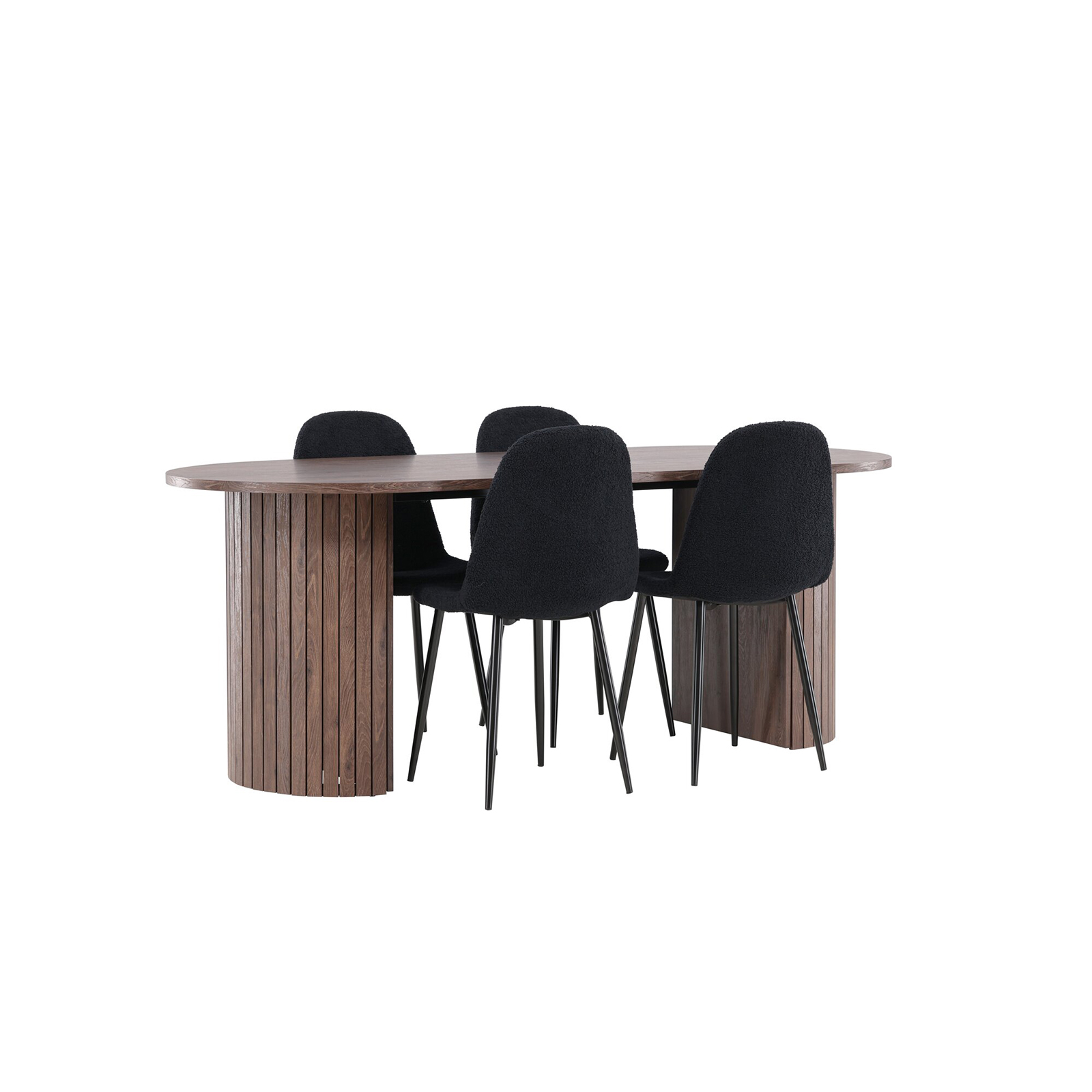 Matgrupp Venture Home Härön 200 med 4 st Polar Stolar Teddy