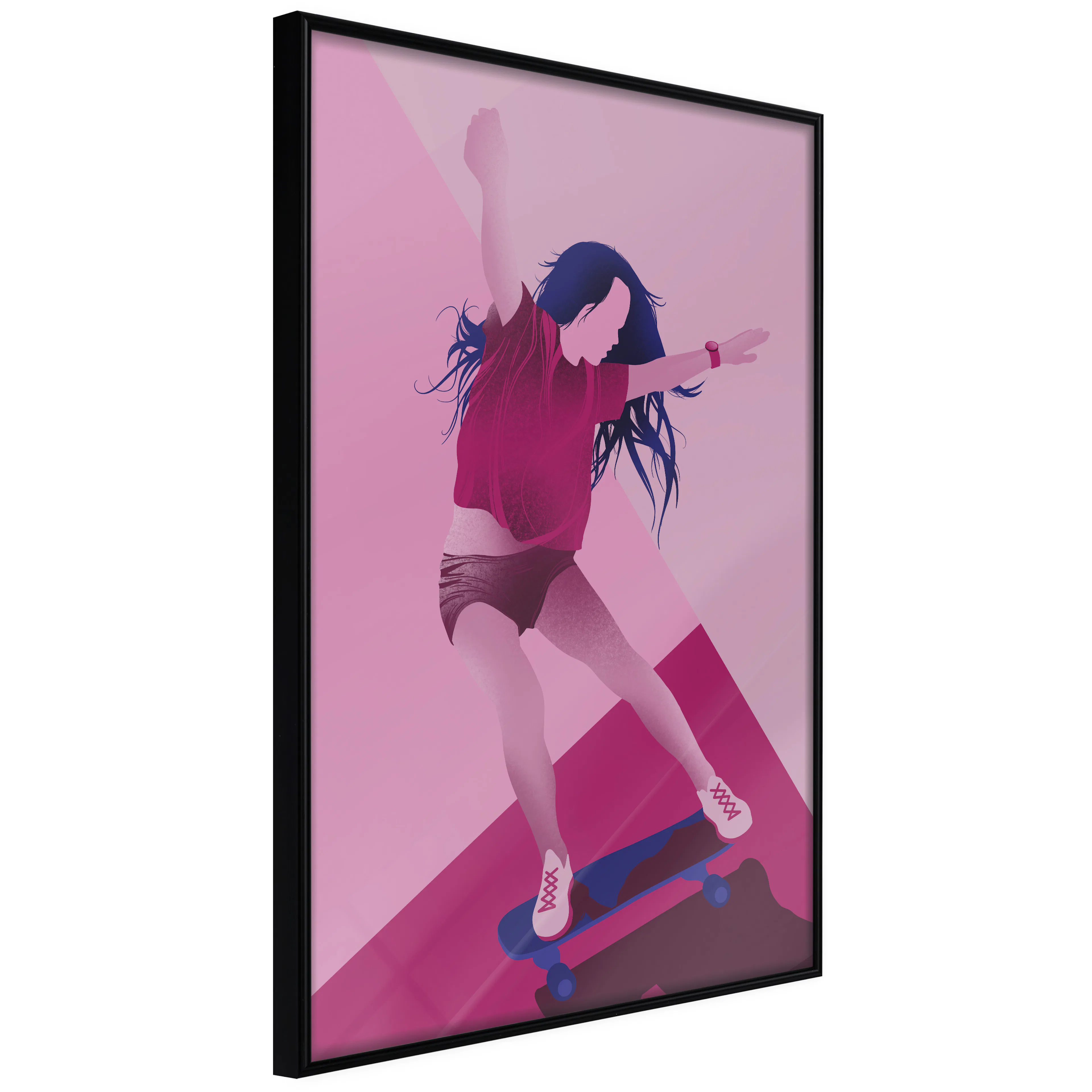 Affisch - Powerslide [Poster] 20x30 Svart ram, 20x30 cm