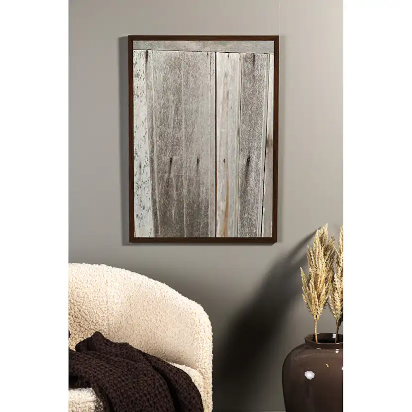 Posters Venture Home Wooden Wall Grå